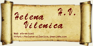 Helena Vilenica vizit kartica